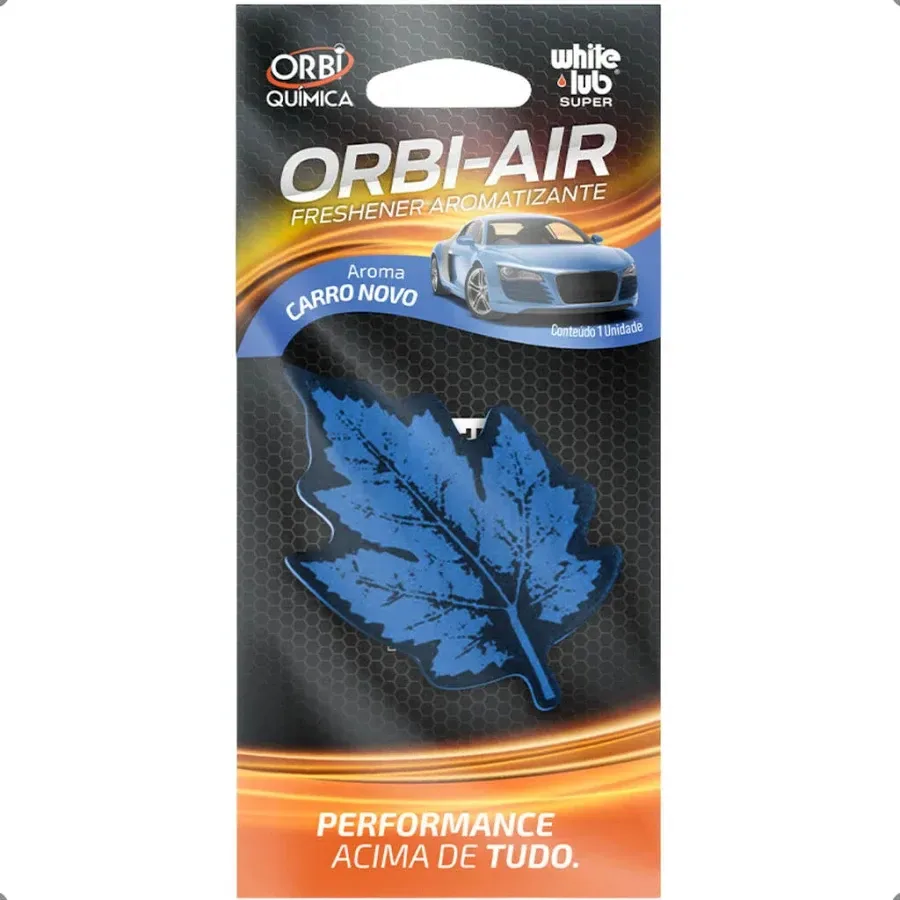 Aromatizante Orbi Air Uso Automotivo E Ambientes Fragrância Carro