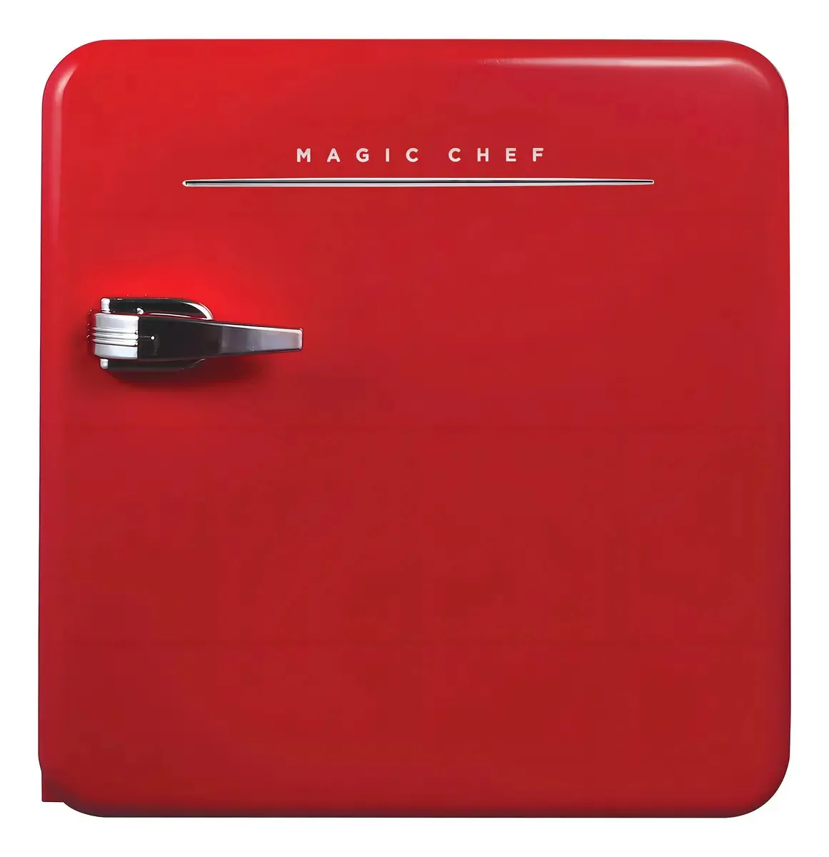 Refrigerador compacto Magic Chef MCR16chr, vermelho