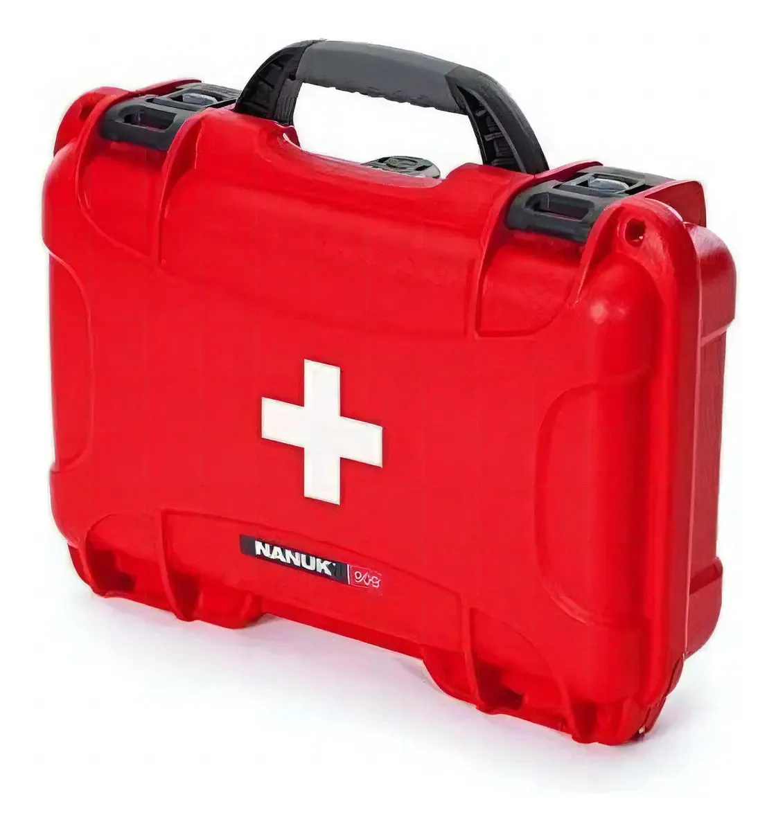 Nanuk 909 - Kit de sobrevivência à prova d'água para preparadores de primeiros socorros, resistente a poeira e impactos, vermelho, 909-fsa9