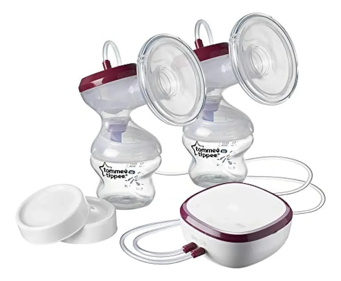 Bomba de leite elétrica dupla Tommee Tippee, recarregável