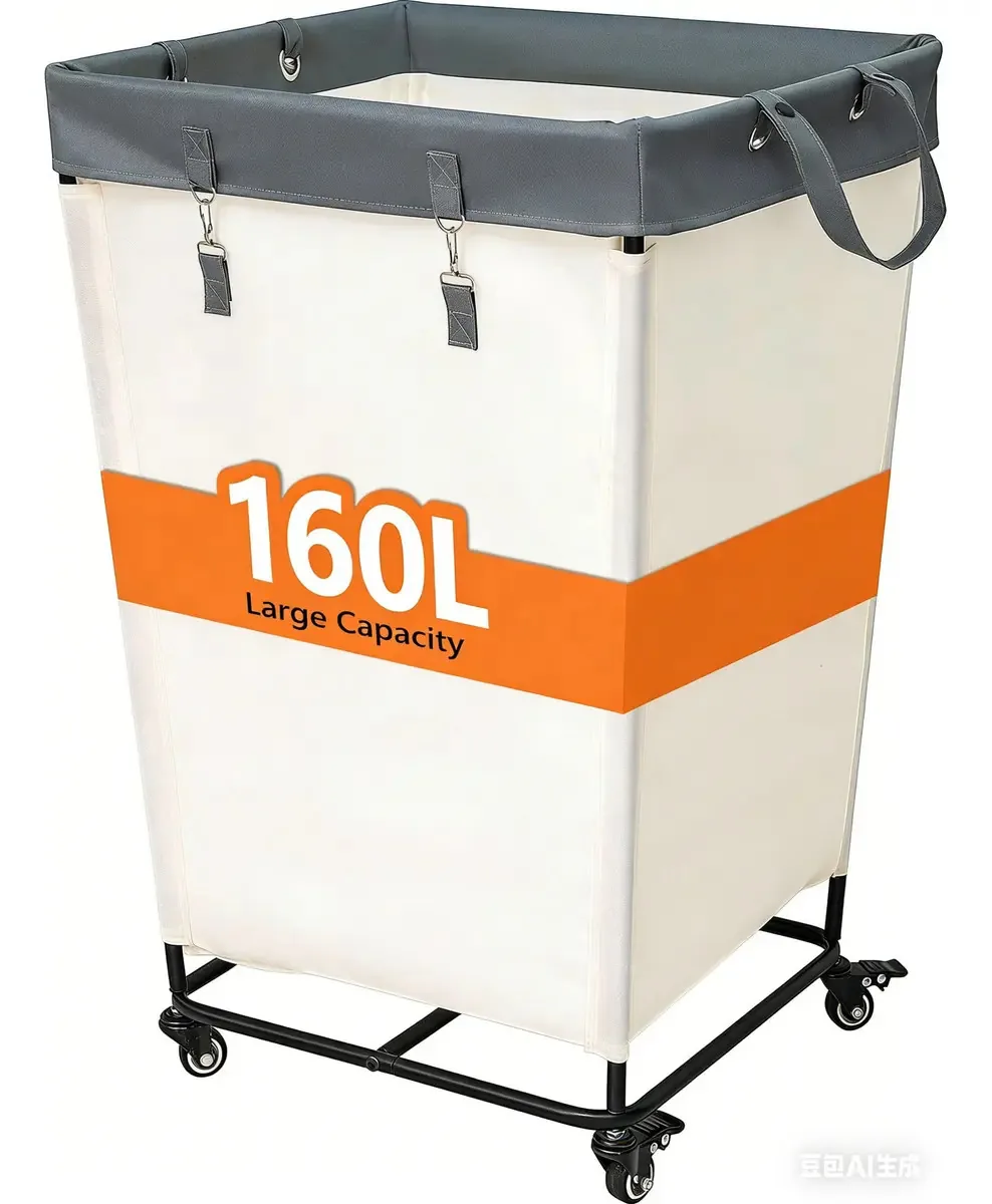 Cesto de roupa suja retangular Yesop Cesto de roupa grande cesto de roupa suja de tecido dobrável x unidade bege