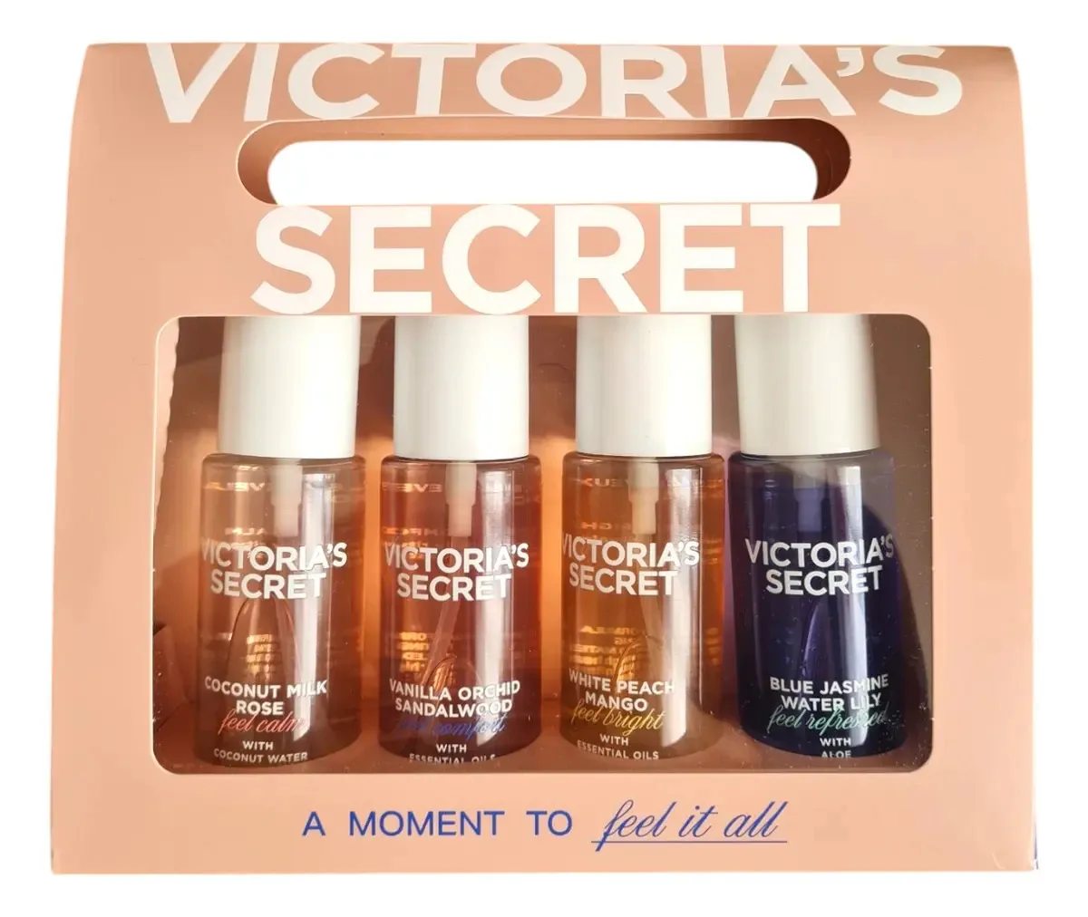 Conjunto de 4 névoas corporais Victoria's Secret de 75 ml