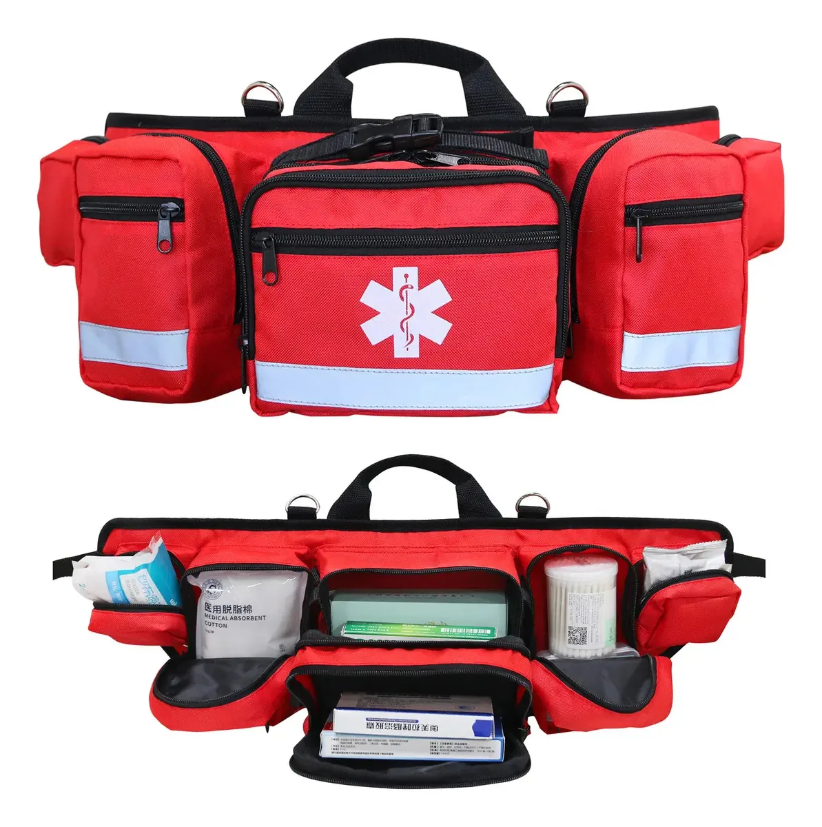 Mala de segurança para kit médico de primeiros socorros