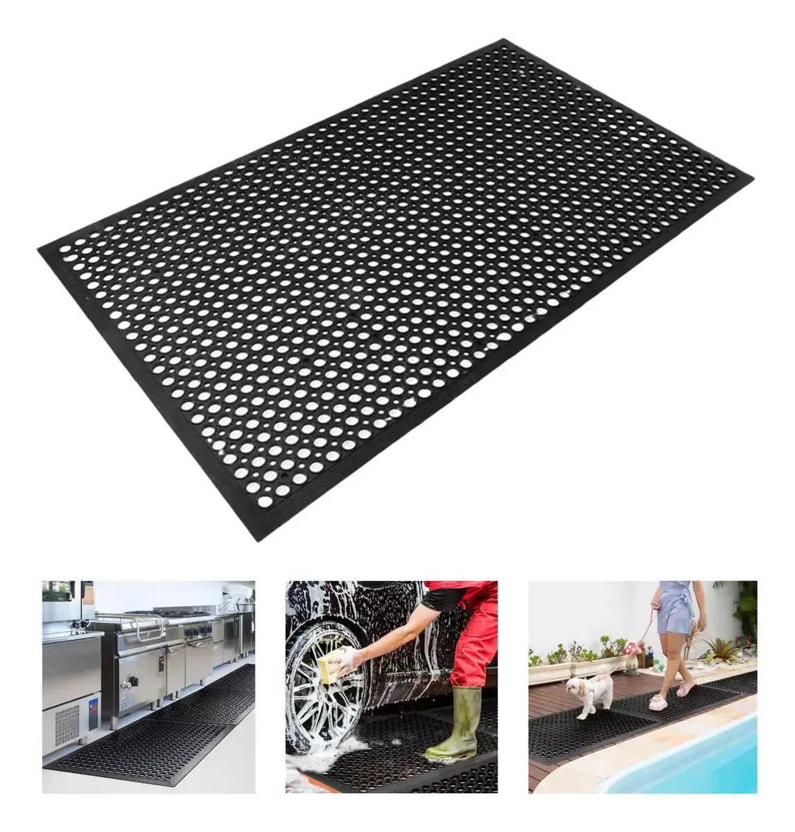 Tapete antifadiga Lnrkai Black Pad
