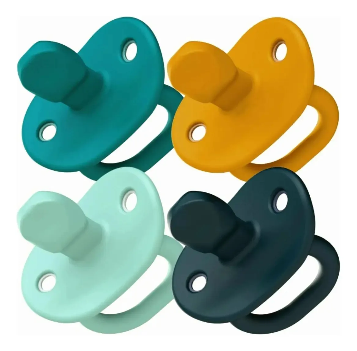 Chupeta ortodôntica de silicone Boon Jewl