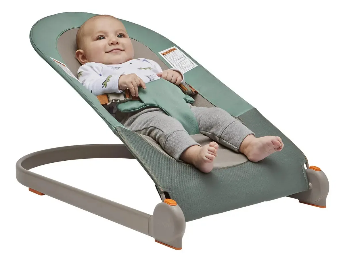 Cadeira de balanço para bebês Boon Stranger verde