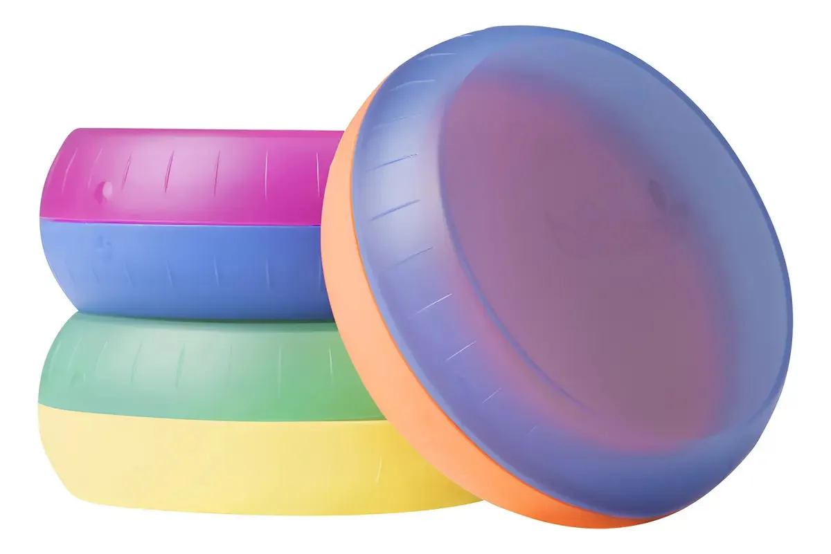 Bolinhos de armazenamento Fantasy Color para mamadeiras e chupetas (bloco de cores)