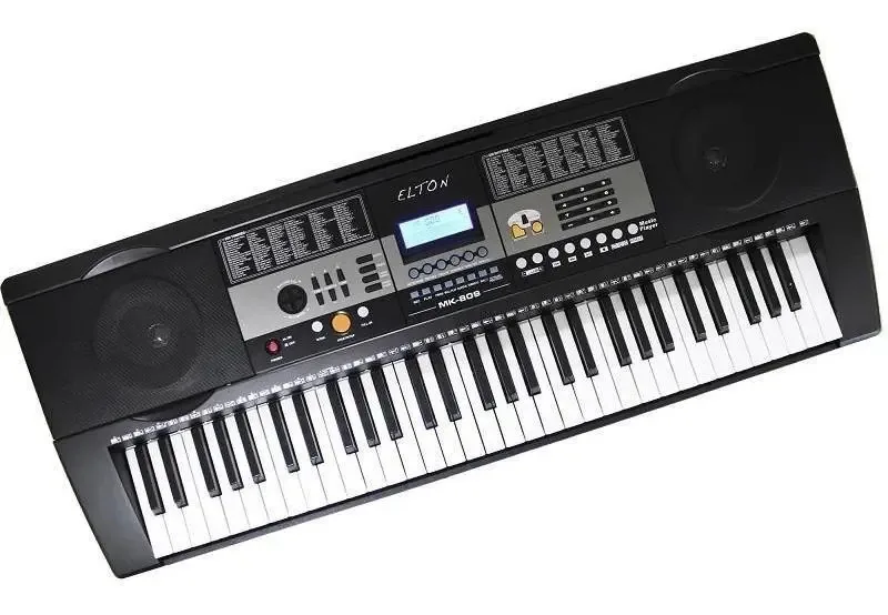 Teclado: 61 teclas, 200 ritmos, 200 toques