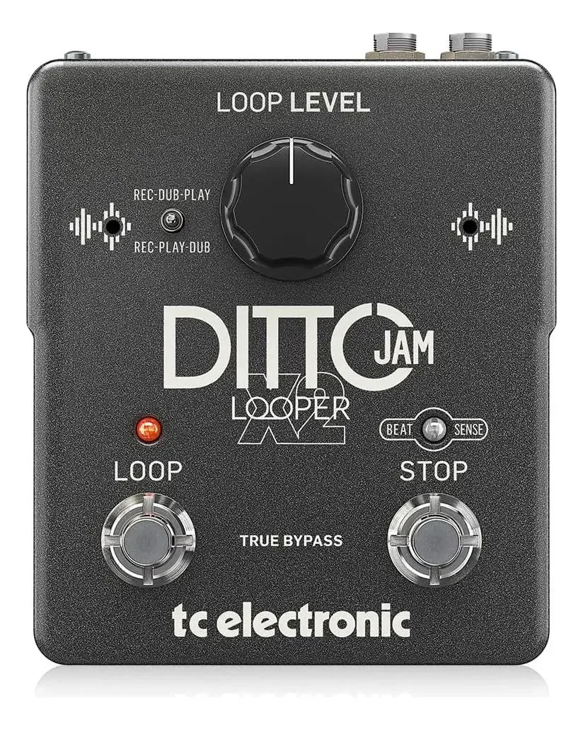 Pedal De Efeitos De Guitarra Eletrônica Tc, Preto Idem Jam