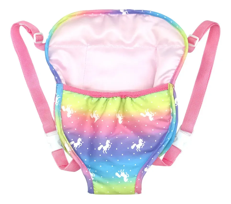Mochila de pulso ajustável para meninas entre 3 e 7 anos, unicórnio