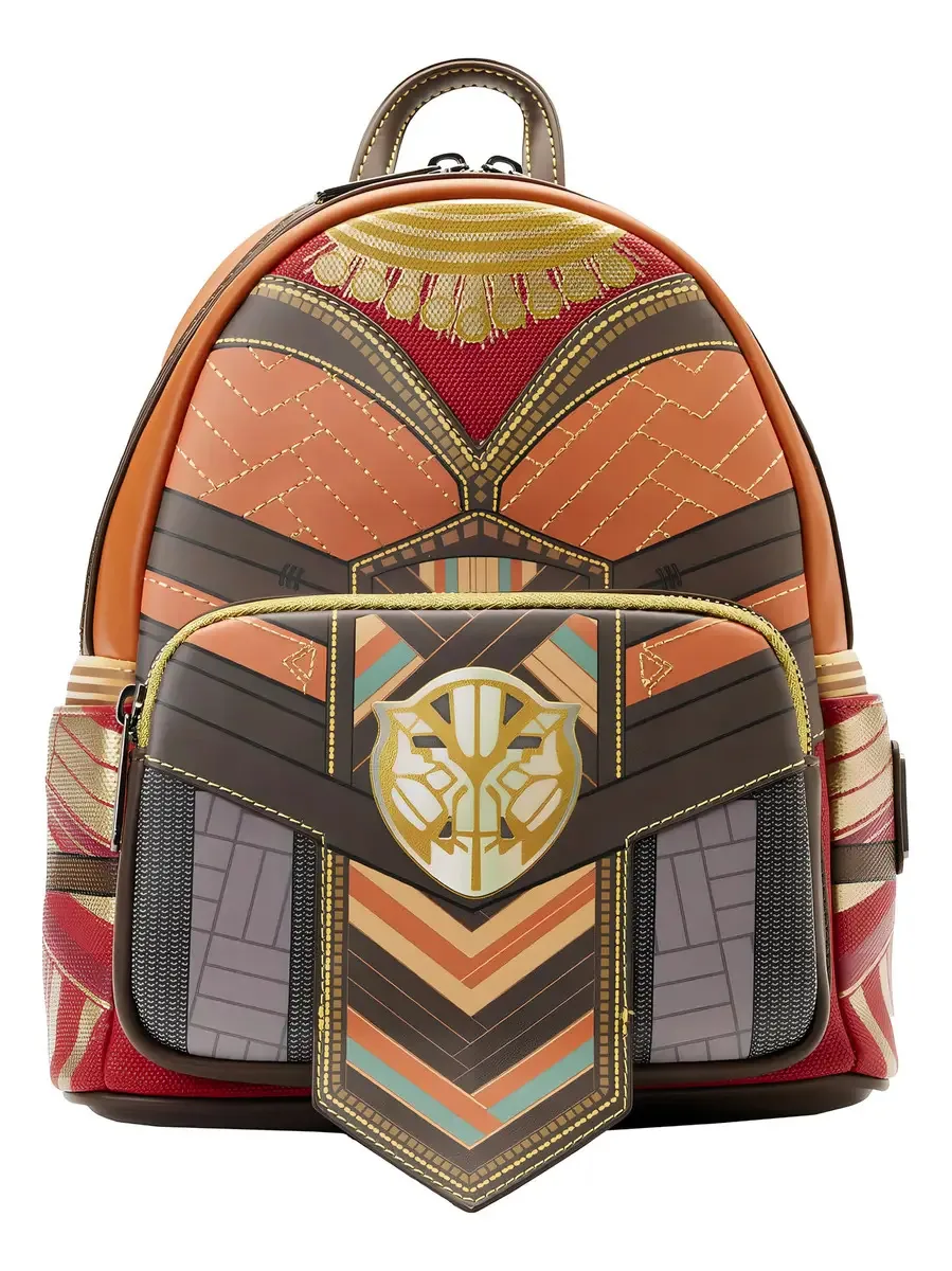 Mini mochila Loungefly Black Panther Okoye Cosplay colorida multicolorida