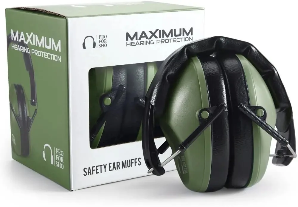 Protetores de ouvido Pro For Sho 34db Nr, verdes