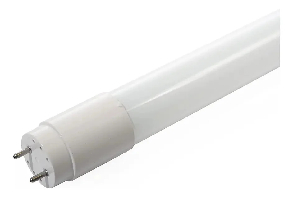Tubo LED T8 transparente de 30 peças, 18w, luz fria, interior