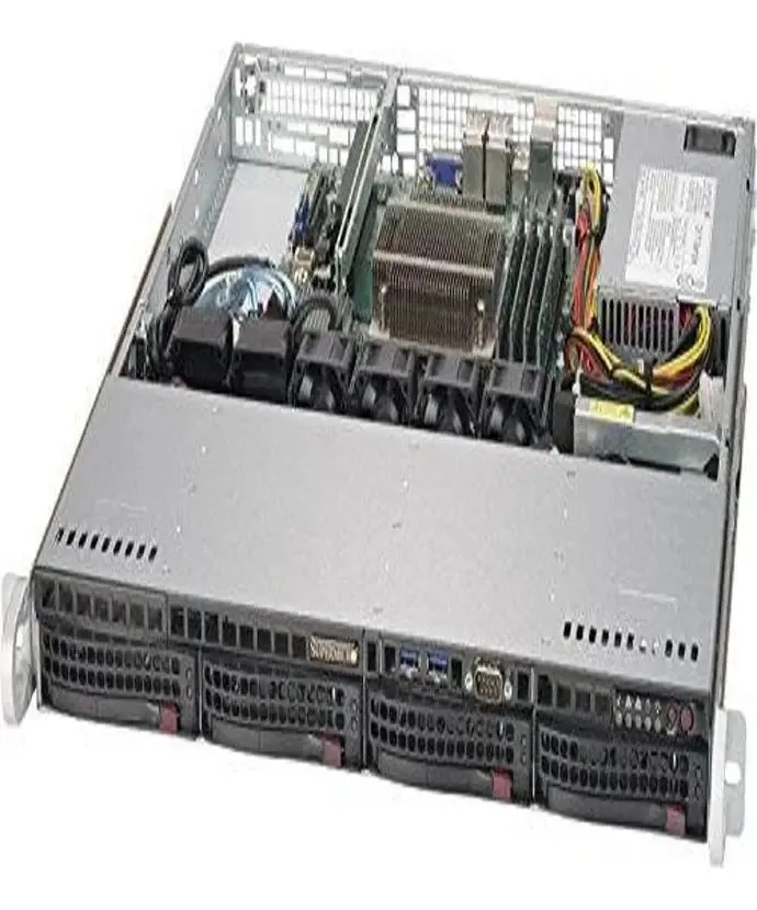 Componentes do Servidor de Armazenamento Supermicro Sys-5019s-m