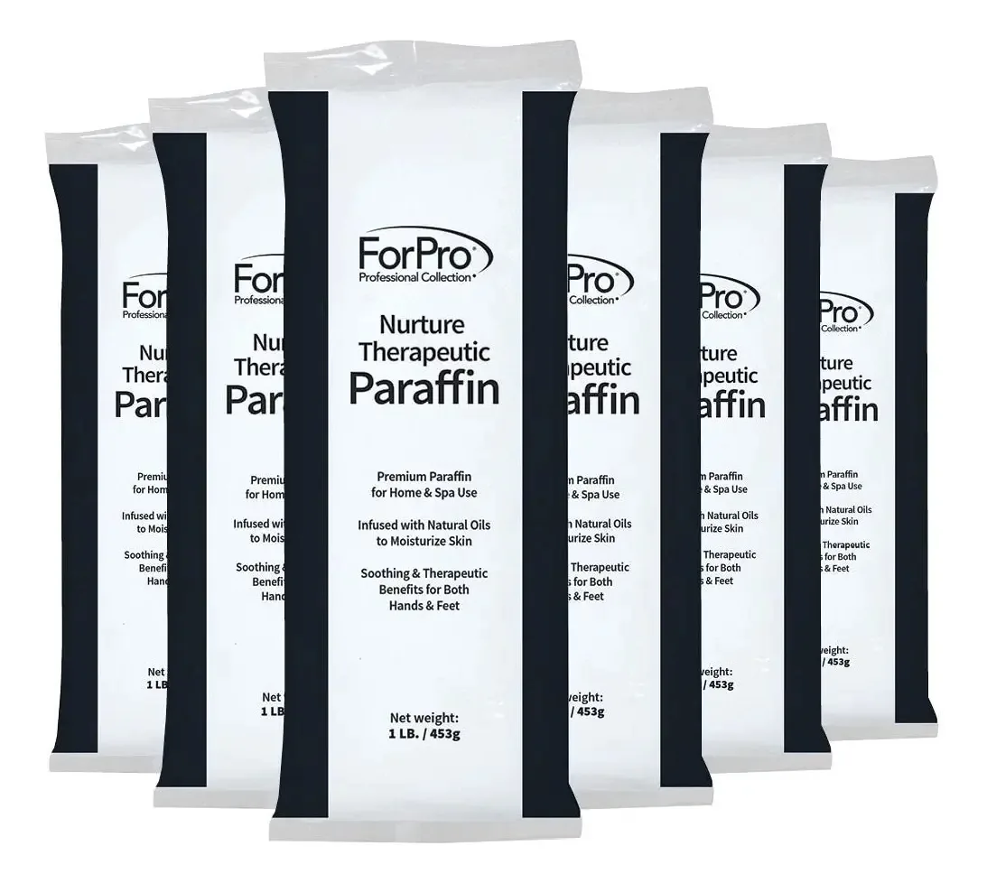 Recarga corporal de cera de parafina Nurture, sem perfume, Six 1-Po