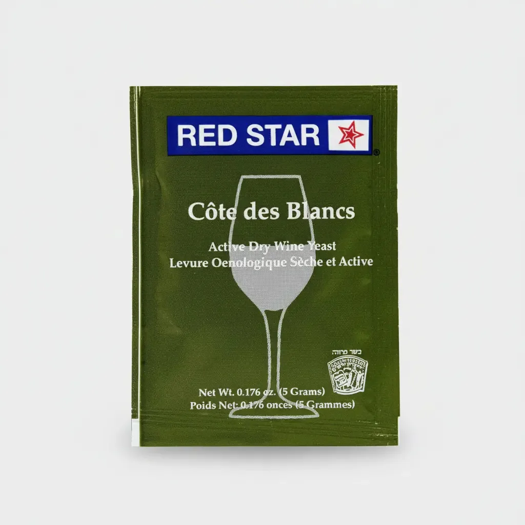 Levedura Hydromel Ideal Premier Cote Des Blancs, vinho branco