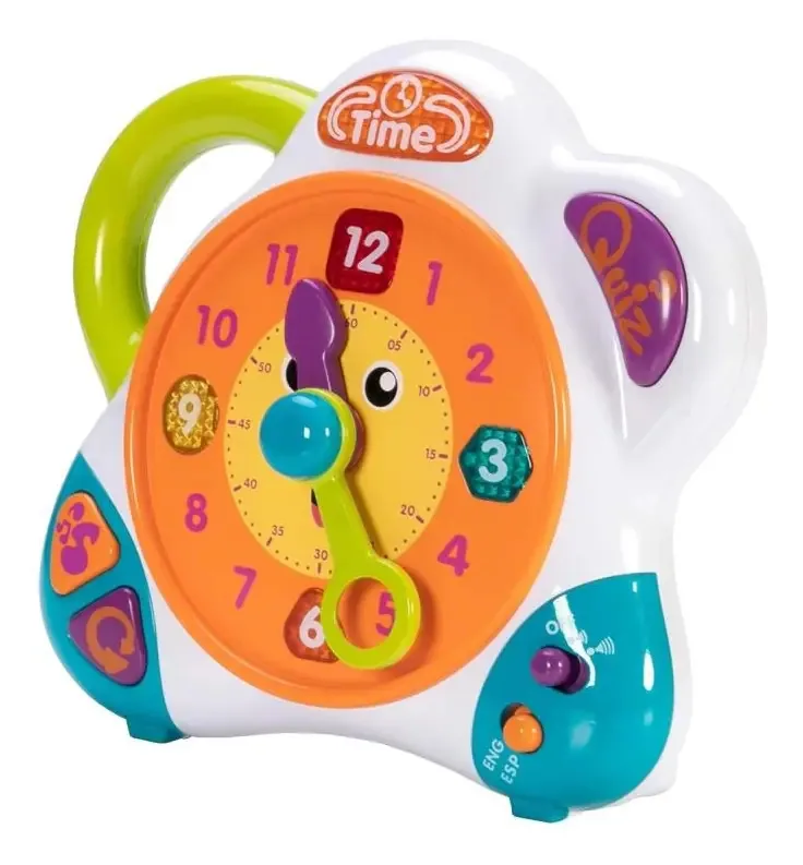 Reloj De Aprendizaje Para Niños Bilingüe Little Learner