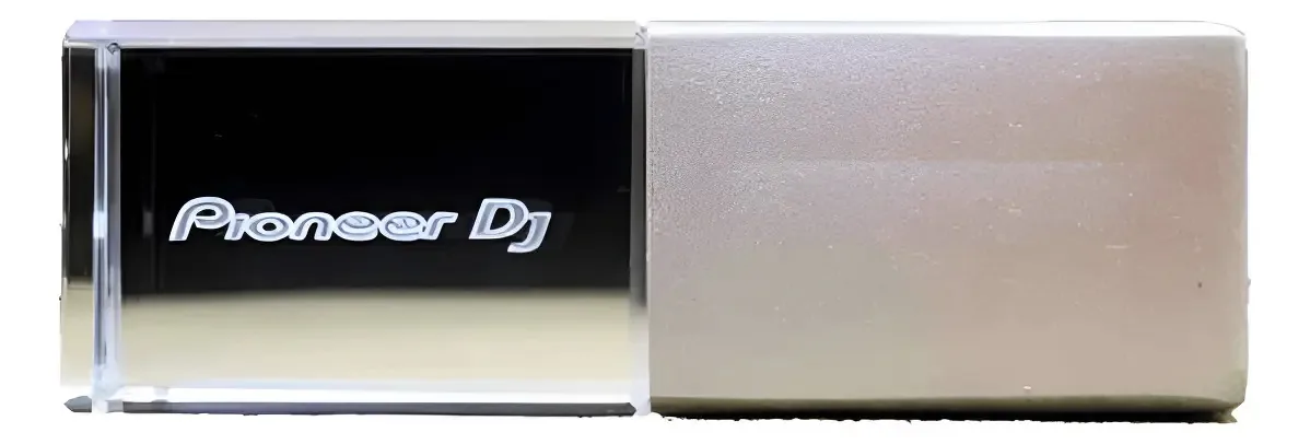 Pen Drive Pioneer Dj Premium 128 GB USB 2.0 Gold, cores: branco