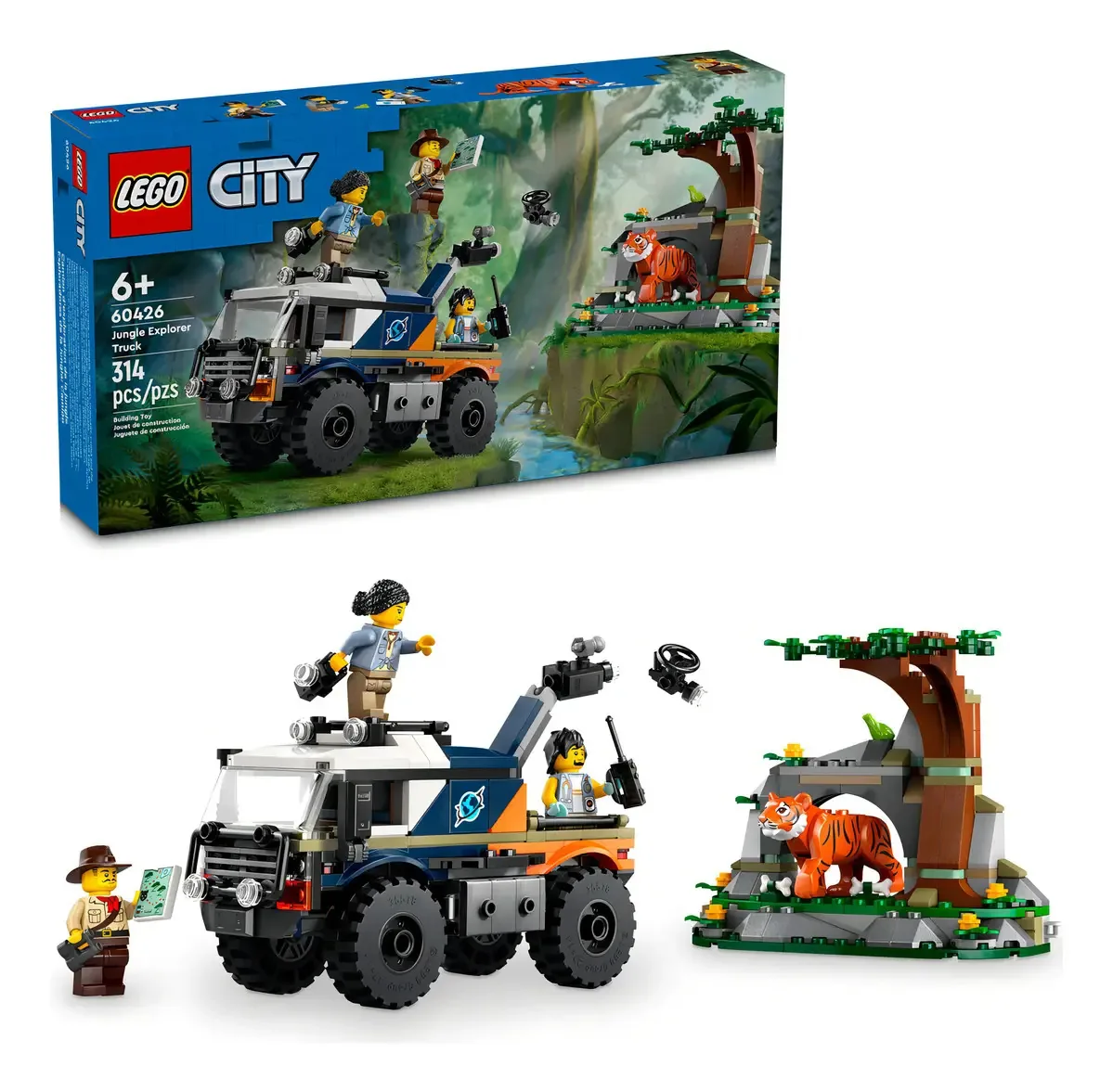 Blocos De Montar Legocidade 60426 314 Peças