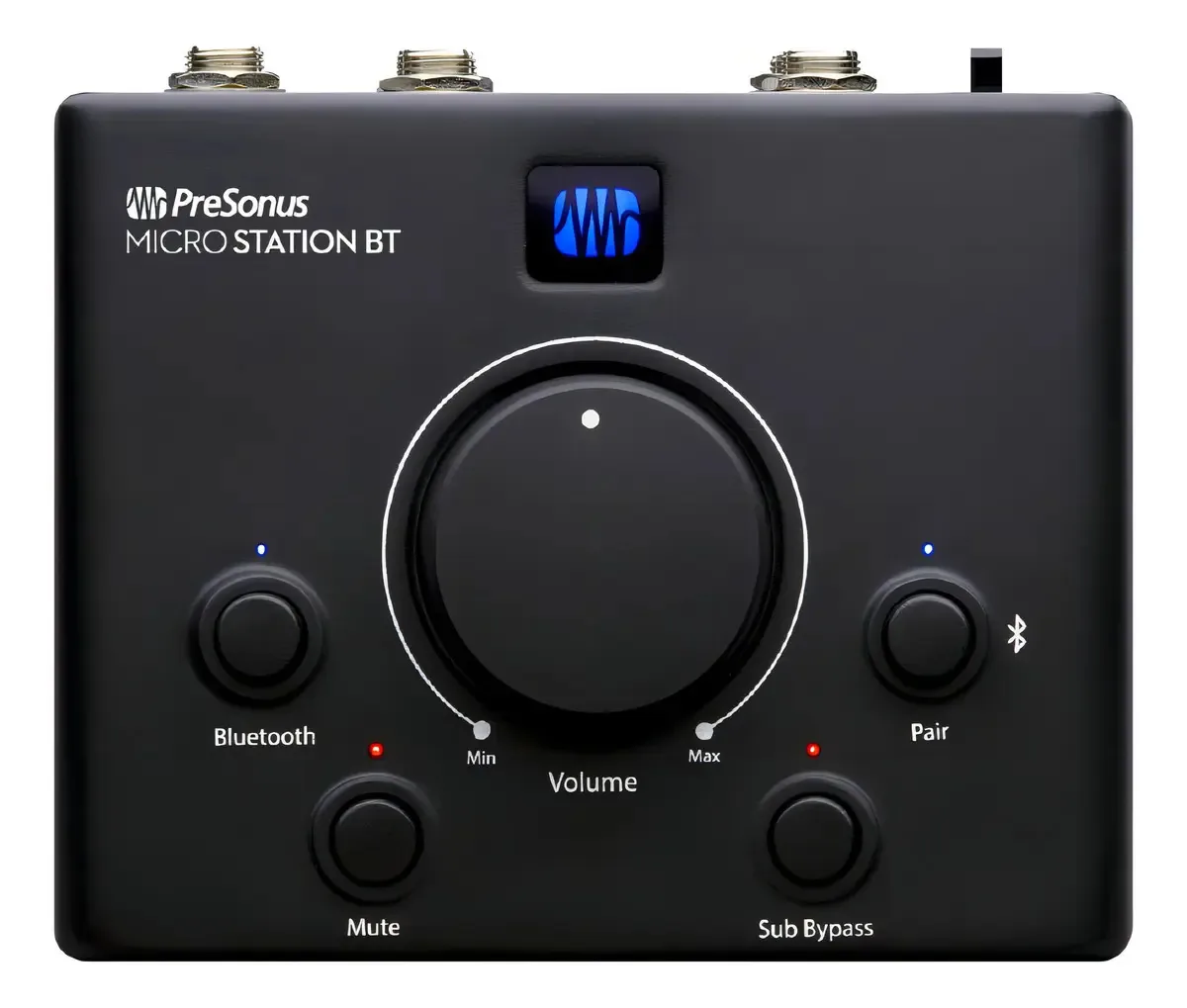 Controlador de monitor Bluetooth Presonus Microstation BT - cor preta