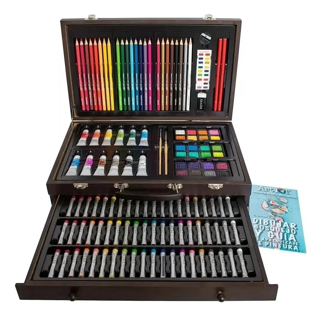 Kit de Arte e Desenho Art101 132 unidades