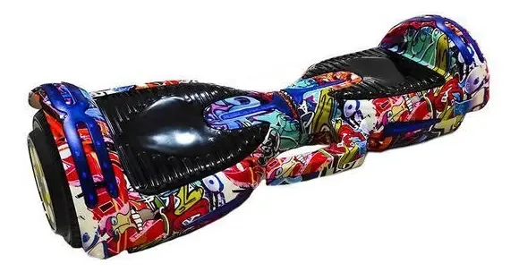 Hoverboard Elétrico 6.5 Led Bluetooth Quickstore Vermelho