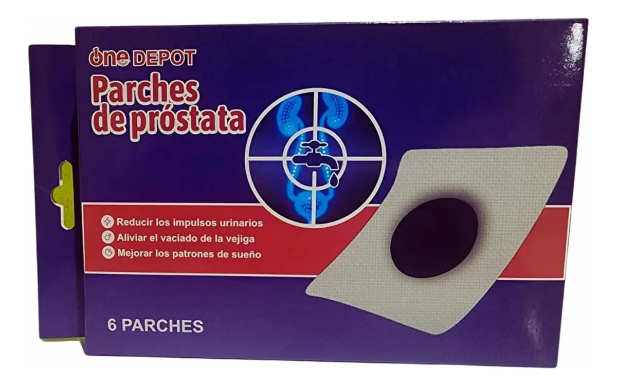 6 Adesivos para Tratamento de Próstata (prostatite)