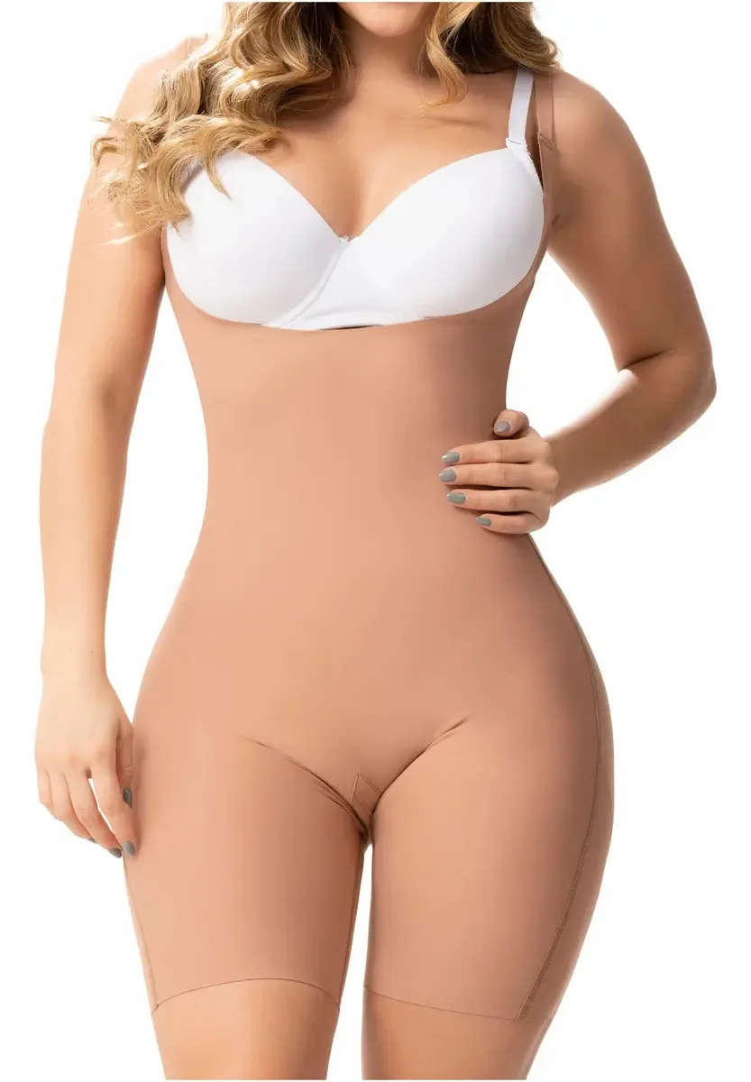Sonryse Sp46nc, colombiano, modelando formas corporais, marrom claro, tamanho L