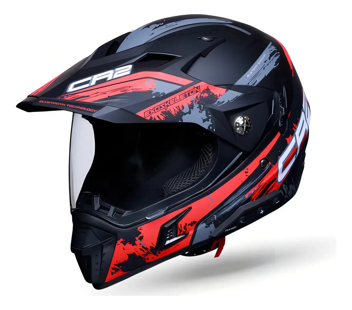Capacete de motocicleta Exoskeleton Cr2 Bluetooth Cross L