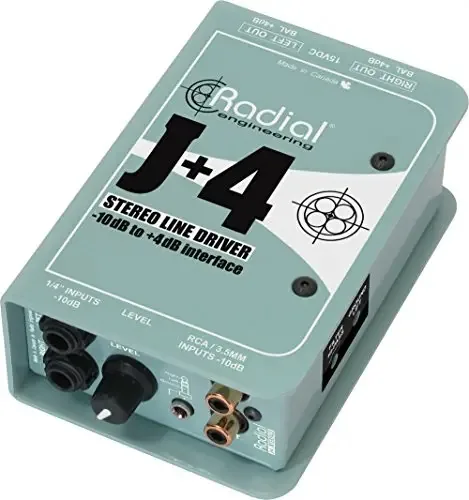 Controlador de Nível de Sinal Radial J+4 de 2 Canais