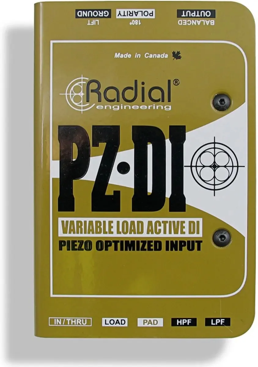 Caixa Direta Otimizada Por Piezo Radial Pz-di