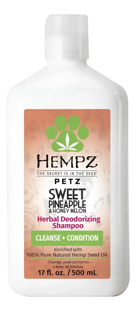 Hempz Petz, Shampoo para cães, Shampoo desodorizante para cães