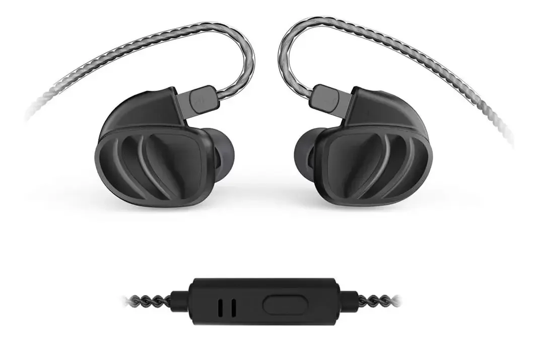 Fones de ouvido estéreo HiFi Bqeyz Kc2 Quad Drivers