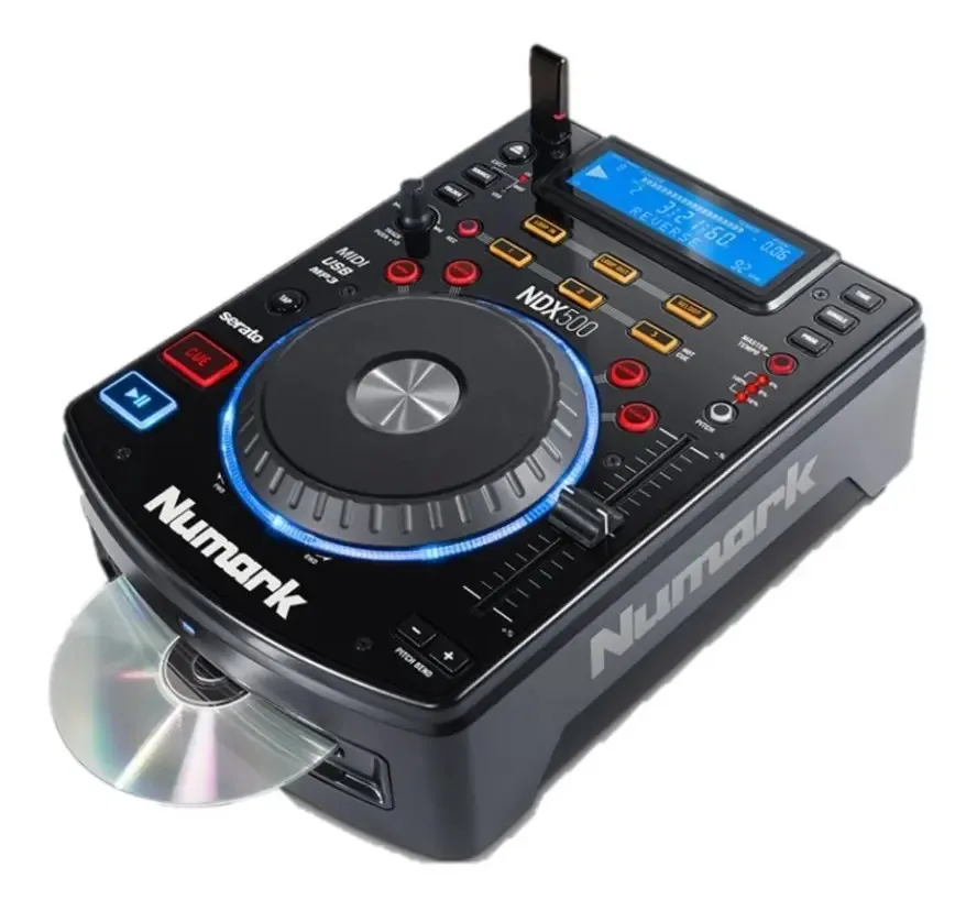 Leitor de mídia USB/CD Numark Ndx-500