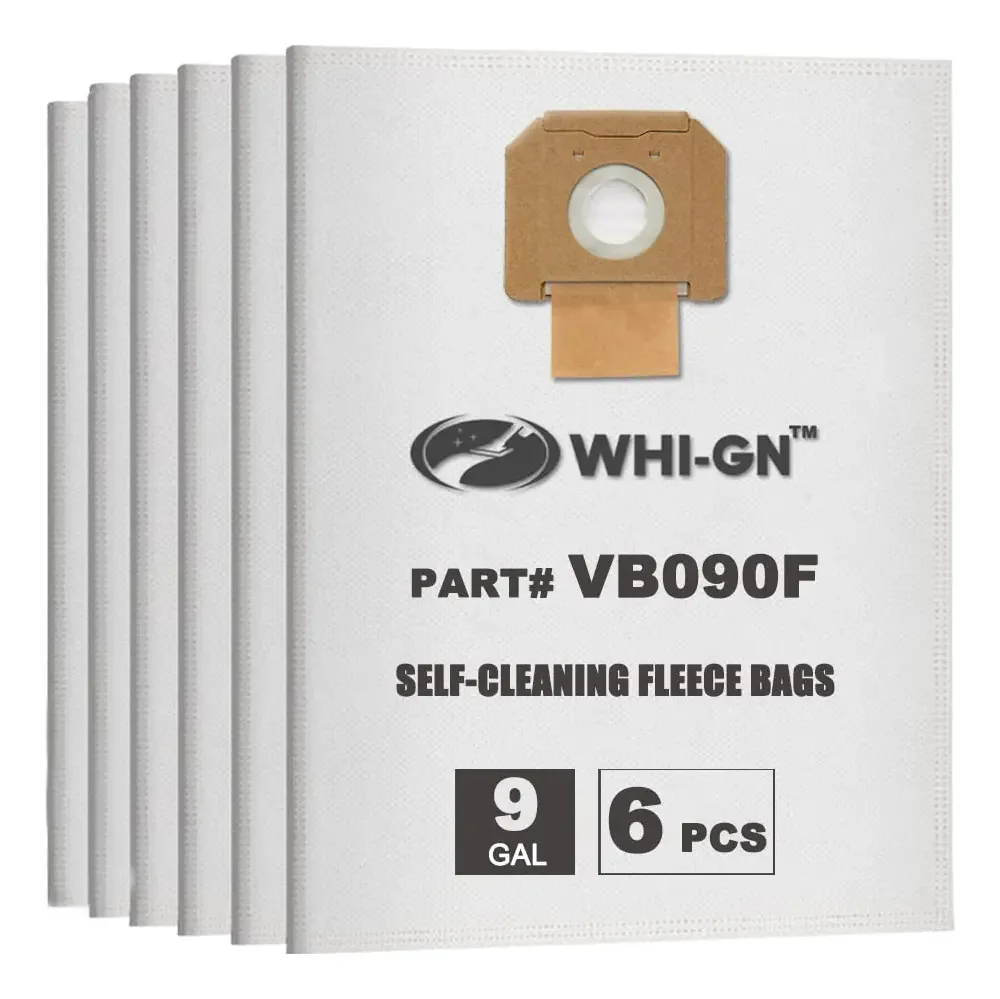 Sacos de filtro Polar de reposição para extratores Bosch de 9 galões