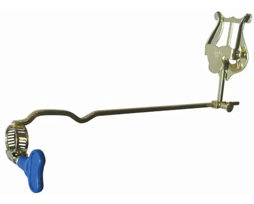 American Chapeado 514-ag Universal Ajustável Trombone Lira Ouro