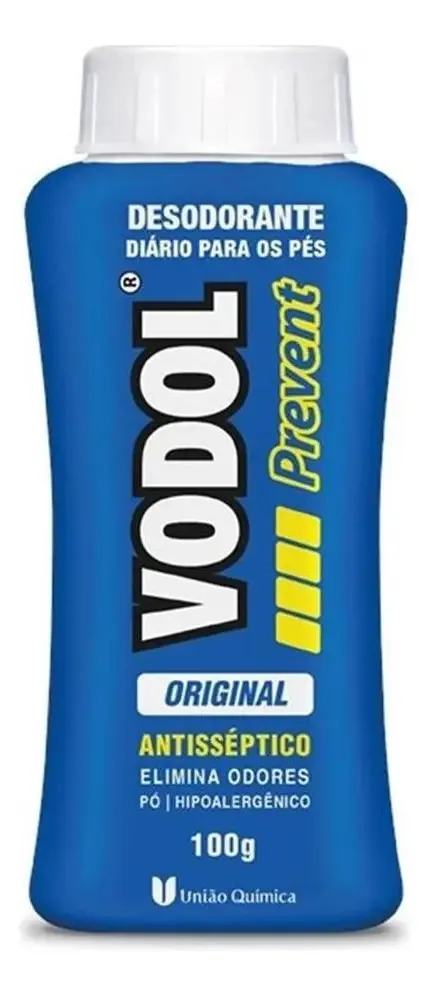Kit C/ 4 Vodol Prevent Sem Perfume Po Com 100g