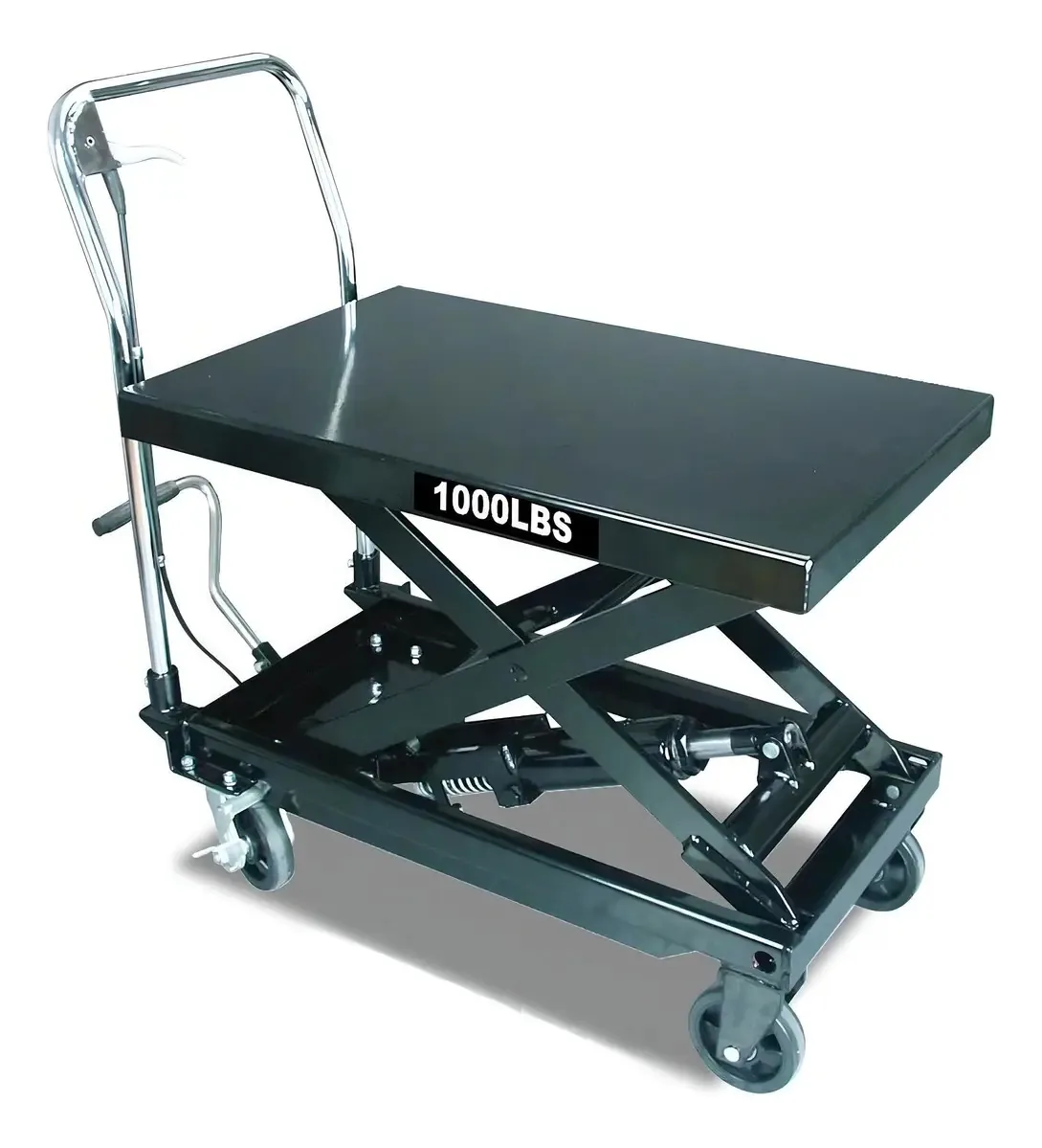 Mesa Elevadora Hidráulica 500 Kg. Vermelho grande