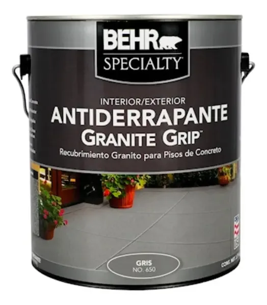 Granito cinza antiderrapante Behr 3,79 L para pisos de concreto