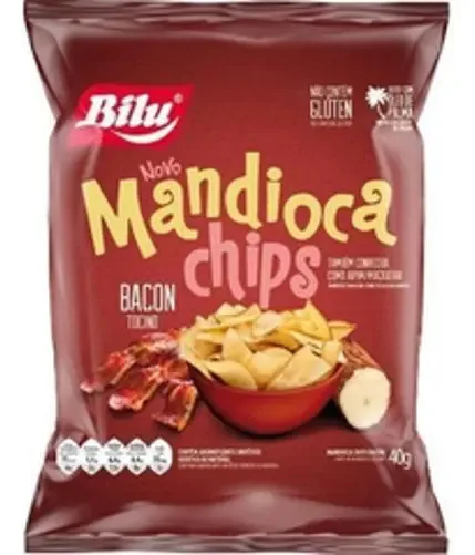 Batatas fritas Bilu bacon sem glúten 40g