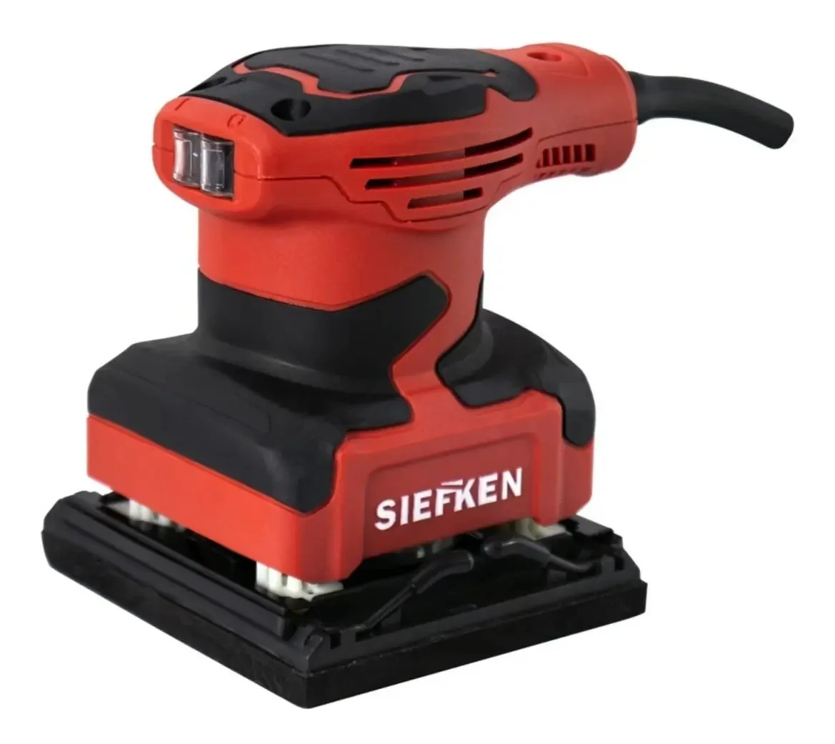Lixadeira orbital Siefken Km405 cor vermelha