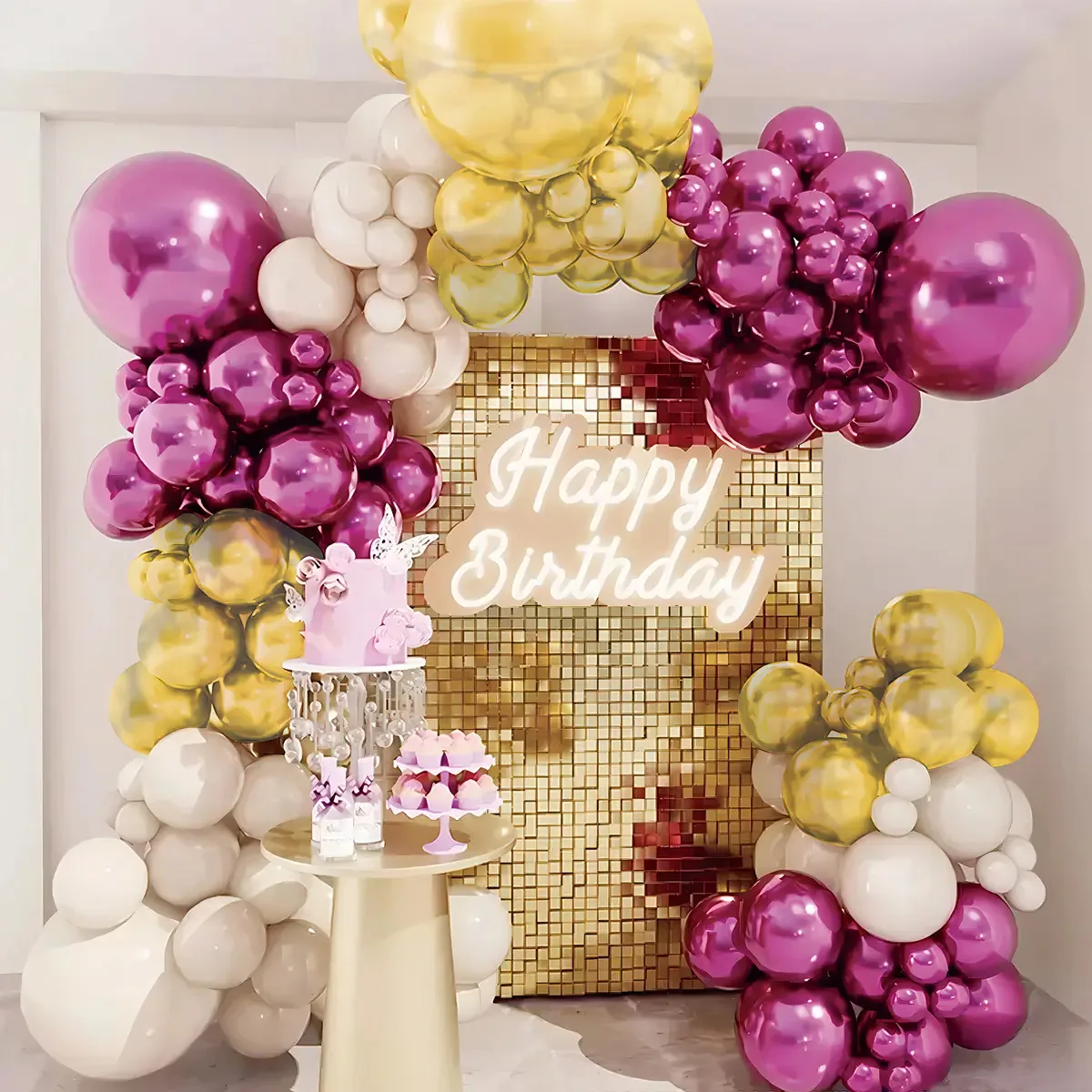 Kit Balões Para Casamento Festa, Infantil Aniversário, Dia Das Crianças E Celebrações De Férias Balões Decoração De Cenas