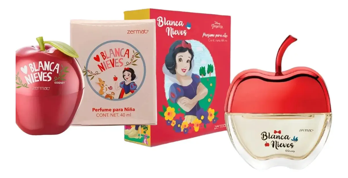 Conjunto de 2 fragrâncias de Branca de Neve para meninas