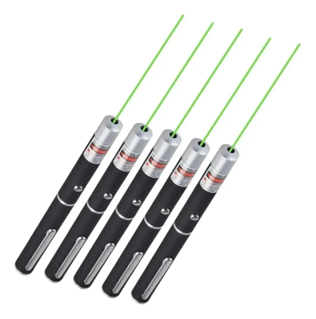Brinquedos a laser para gatos, Mxlrb-005, 5 peças, laser verde, 1 laser verde escuro
