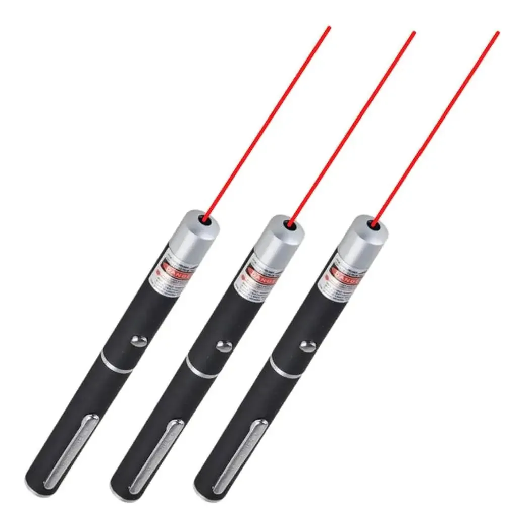 Brinquedo a laser para animais de estimação, Mxrle-003, 3 peças, laser vermelho, laser vermelho