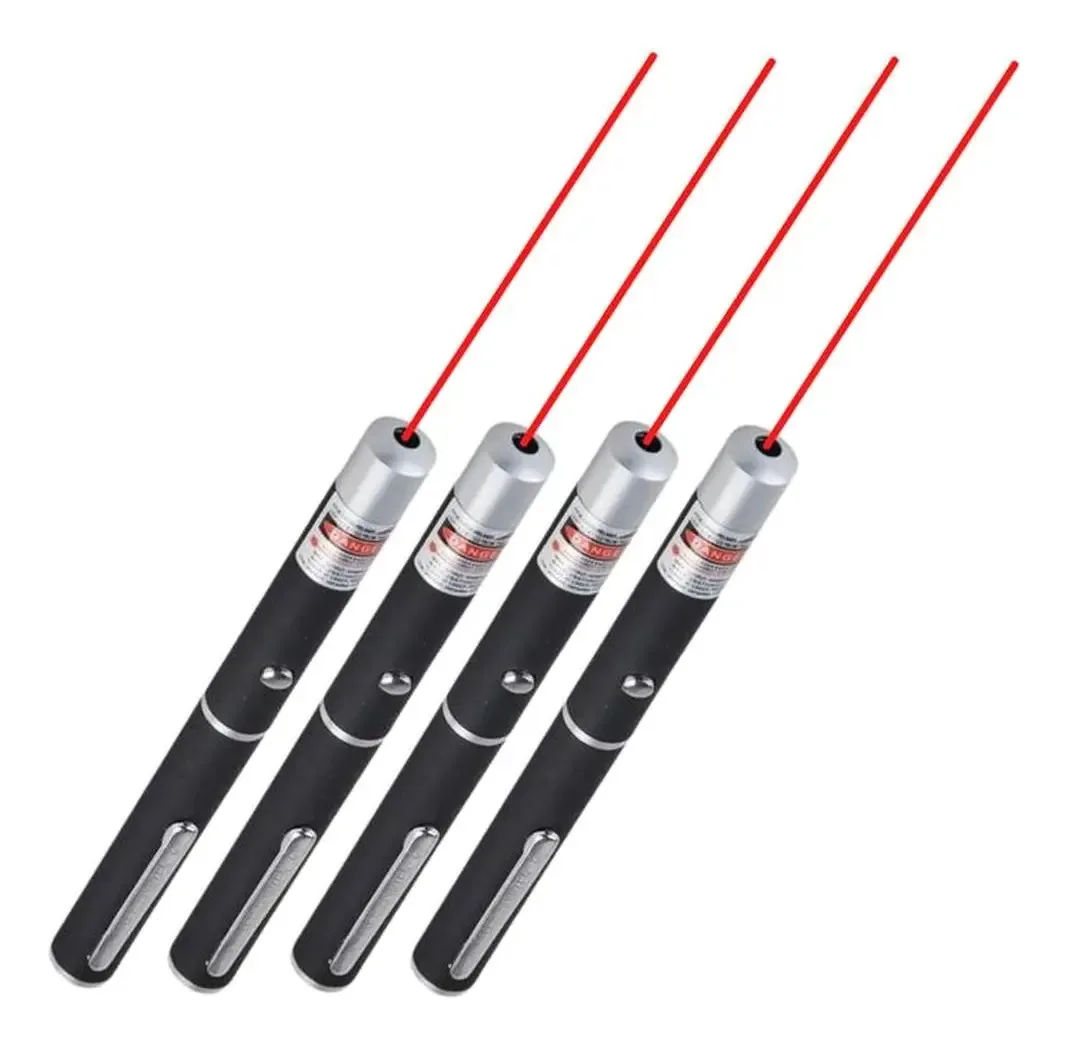 Caneta laser para mascotes, Mxrle-004, 4 peças, laser de luz laser vermelha