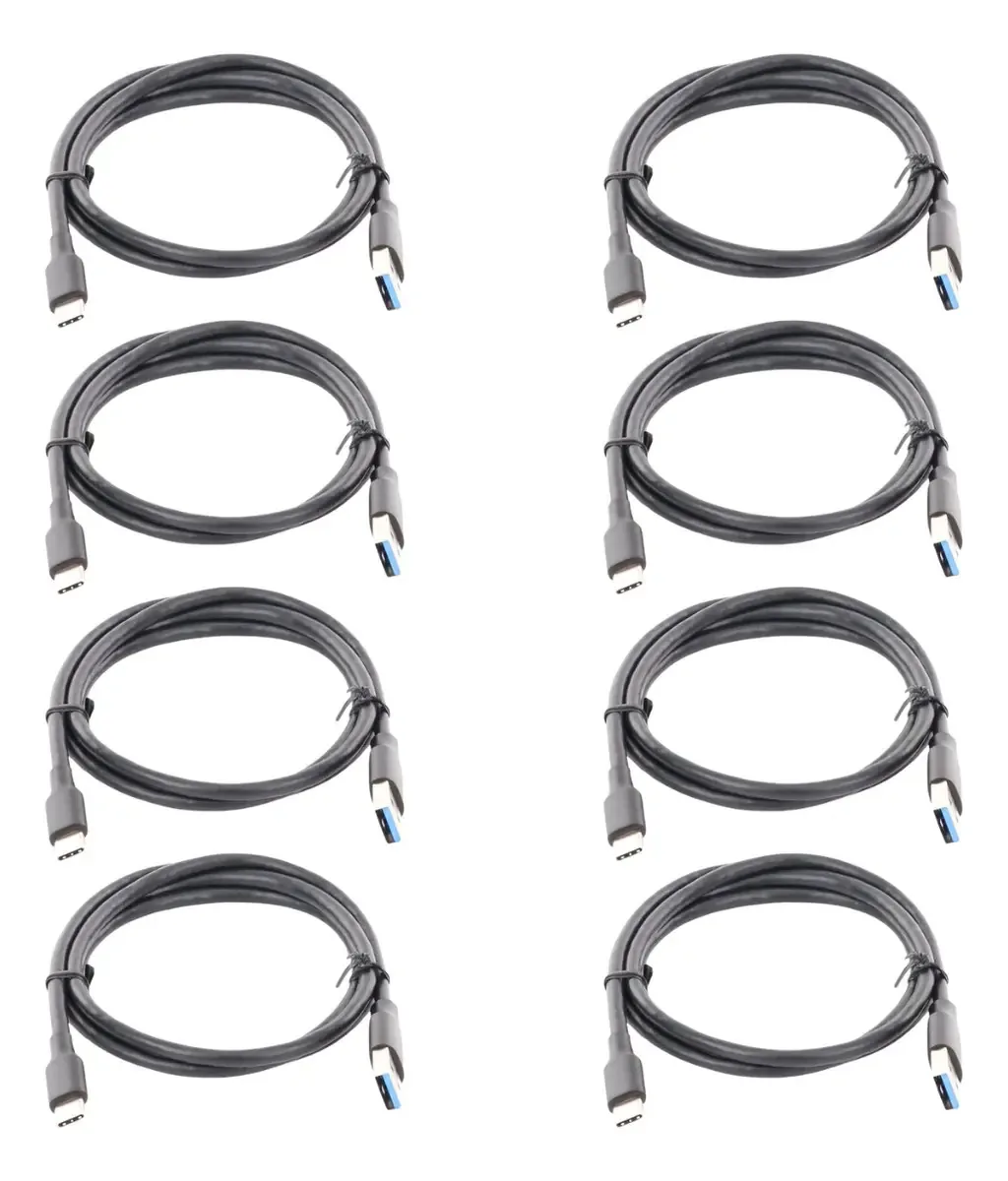8 cabos Ugreen USBC-USB 1m de dados de carregamento rápido de 5 Gbps 20882 Cor preta