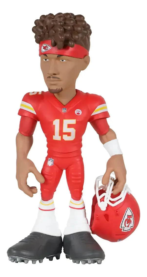 Figura do futebol americano do Chiefs Patrick Mahomes Gamechangers
