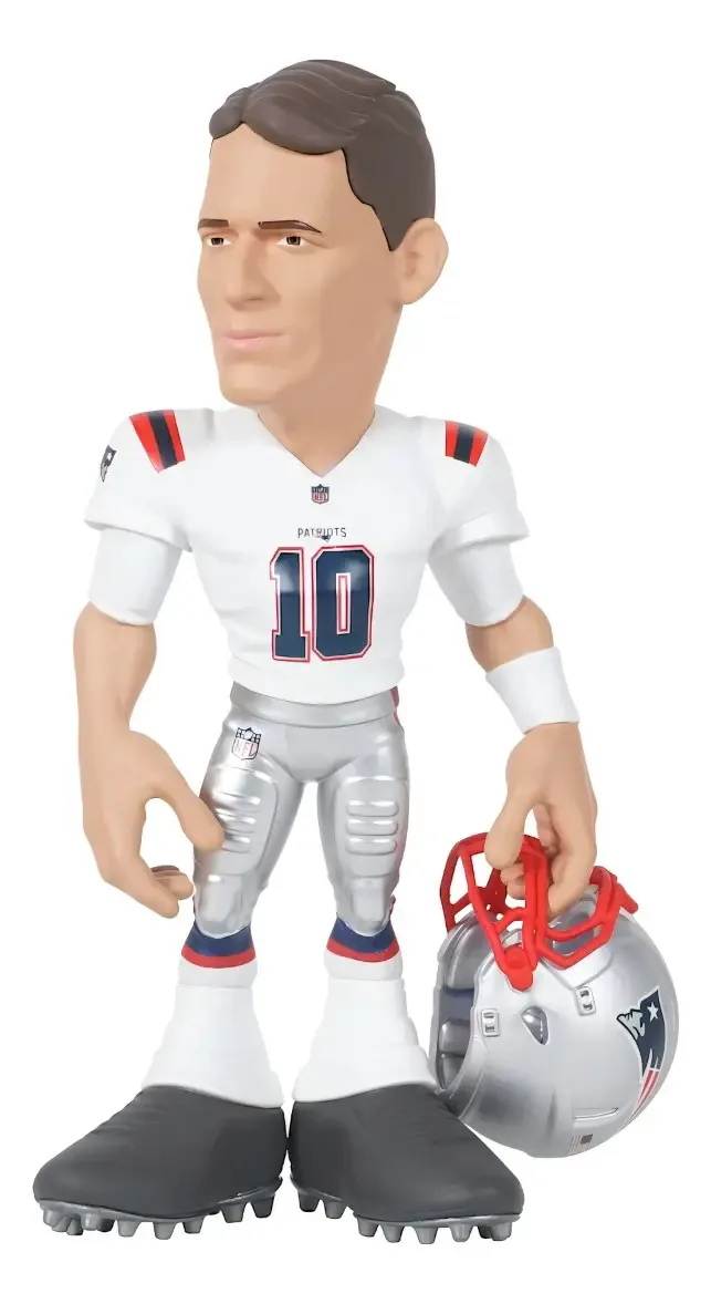 Figura do futebol americano Patriots Mac Jones Gamechangers