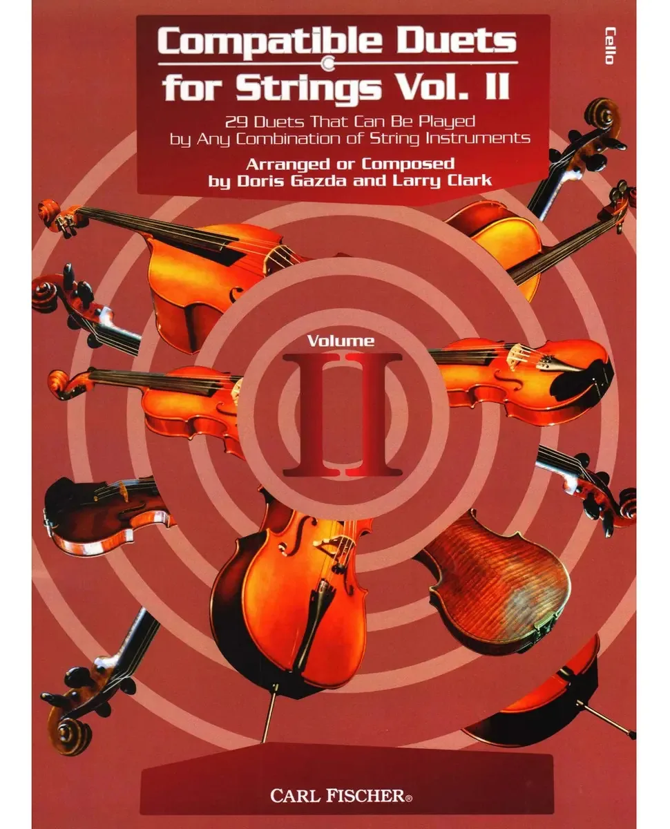 Duetos de Carl Fischer compatíveis com Strings Vol. Ii - Violoncelo